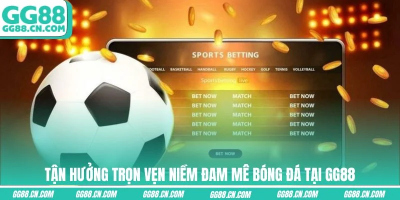 Tận hưởng trọn vẹn niềm đam mê bóng đá tại GG88 Tận hưởng trọn vẹn niềm đam mê bóng đá tại GG88