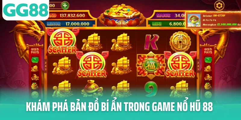 Khám phá bản đồ bí ẩn trong game nổ hũ 88